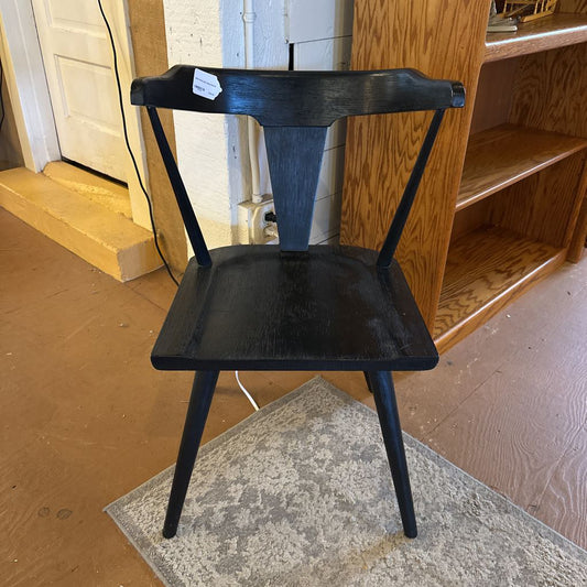 Black Pottery Barn Dining Chair