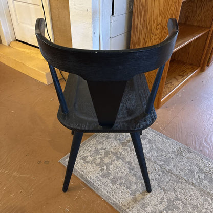 Black Pottery Barn Dining Chair