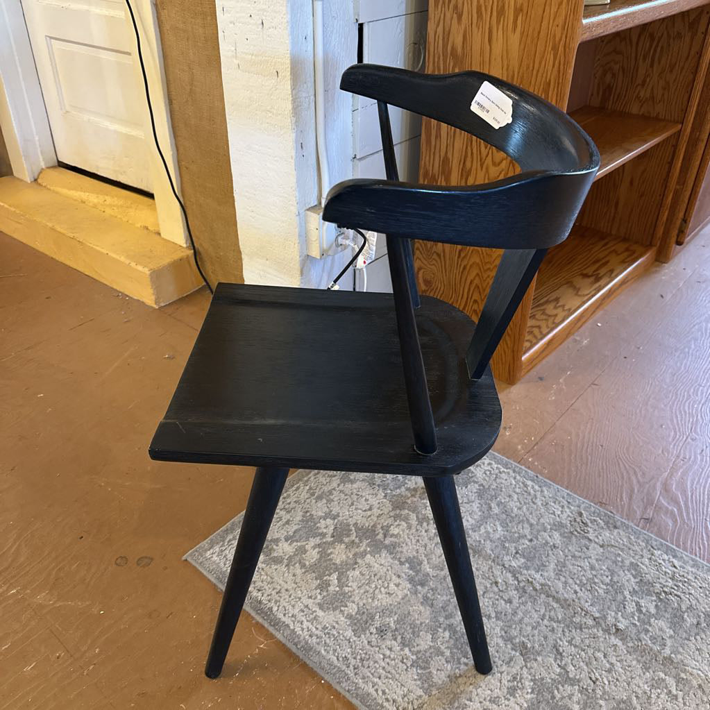 Black Pottery Barn Dining Chair