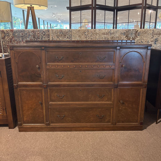 1930's Sleigh Credenza w/Key C SIDEBOARDS