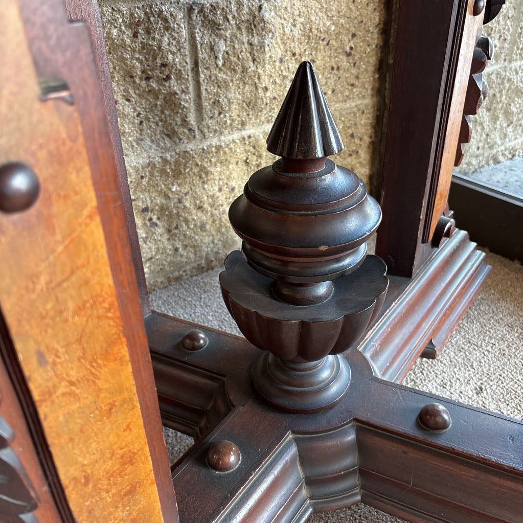 Victorian Era Marble Top End Table