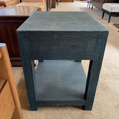 Serena & Lily Green Textured One Drawer Nightstand C NIGHTSTANDS