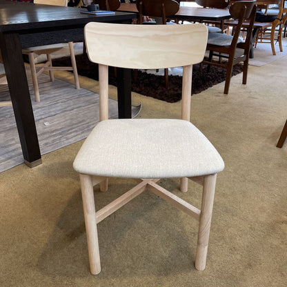 Birch Cross Brace Dining Chair C DINING CHAIRS
