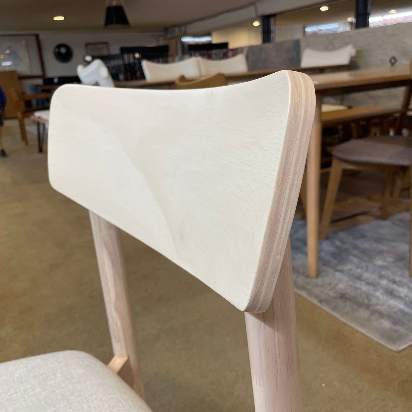 Birch Cross Brace Dining Chair C DINING CHAIRS
