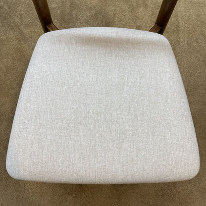 Walnut Cross Brace Dining Chair