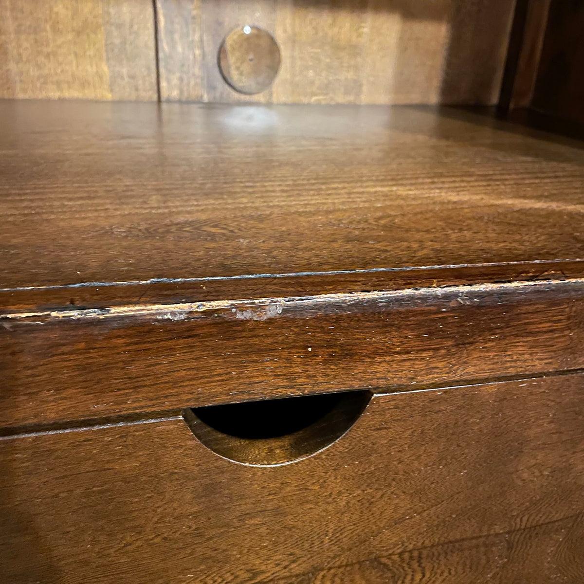 Indonesian Dark Wood Cabinet w/internal Shelving C CABINETS