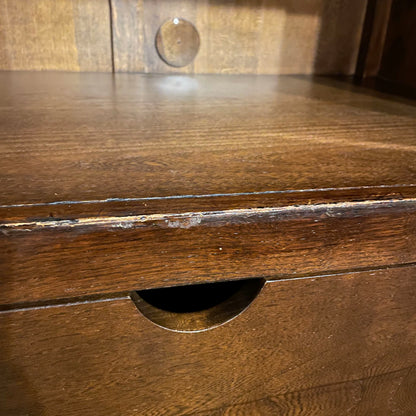 Indonesian Dark Wood Cabinet w/internal Shelving C CABINETS