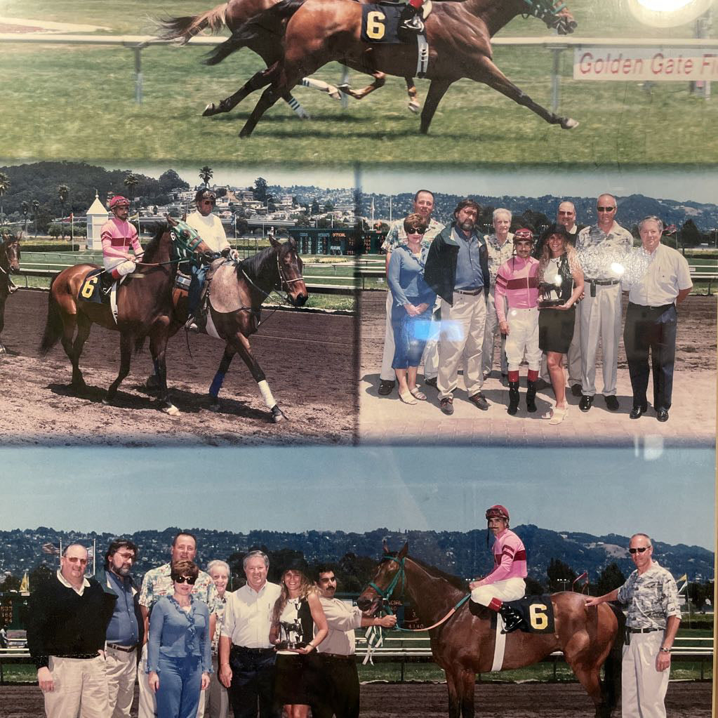 Horse Racing Photo Display