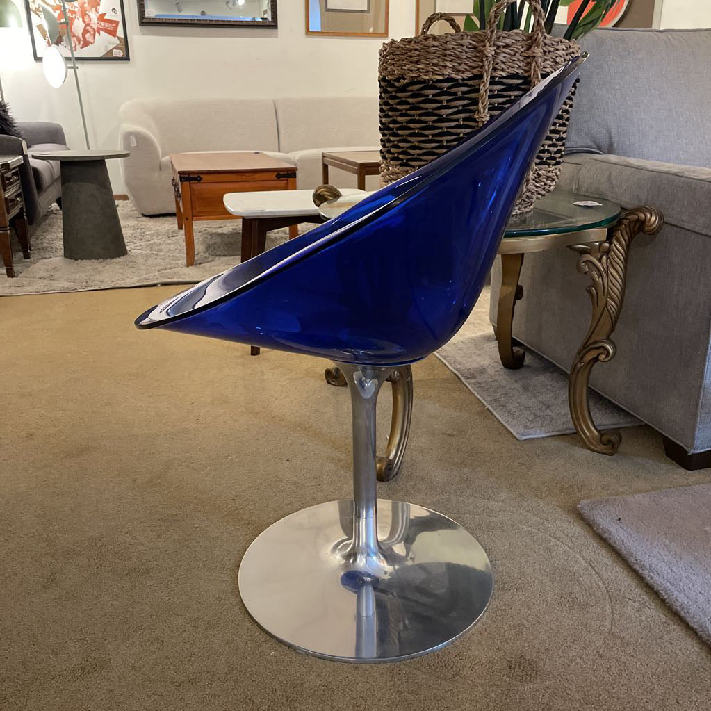 Eros by Kartel Blue Egg Chair