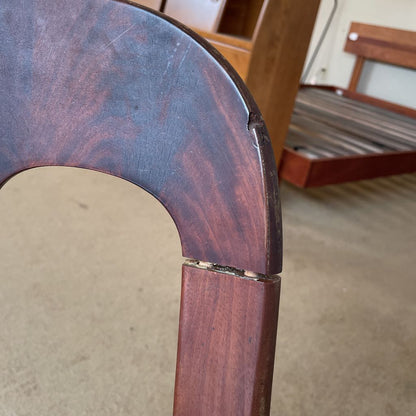 Small Wooden Rocking Chair w/Fabric Seat