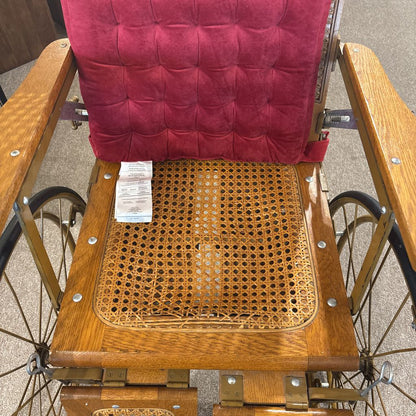 Gendron Co Antique Cane Wheelchair