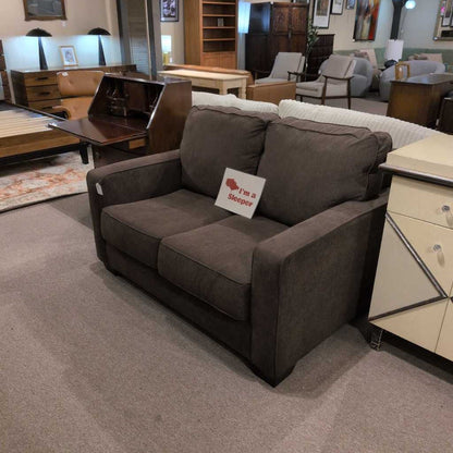 Brown Twin Sleeper Loveseat
