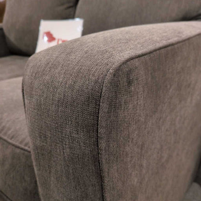 Brown Twin Sleeper Loveseat