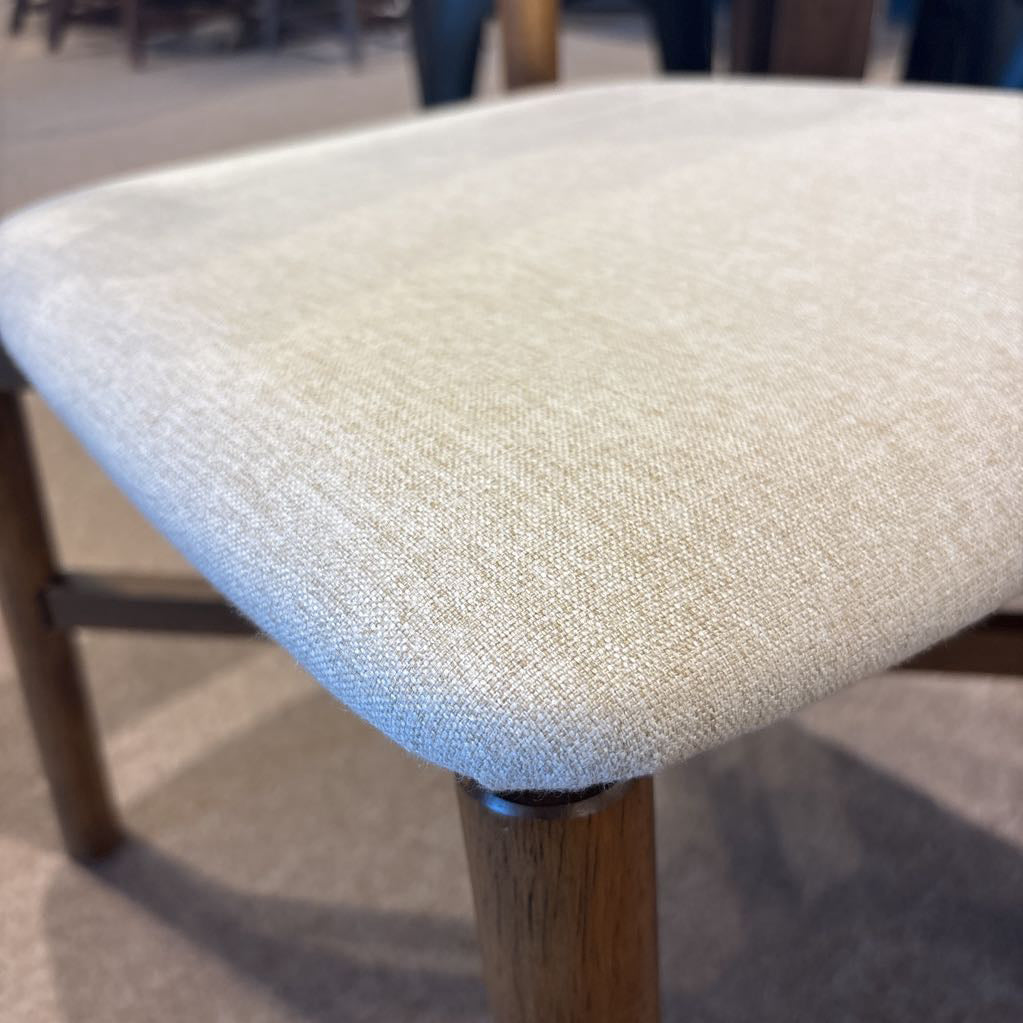 Walnut Cross Brace Dining Chair