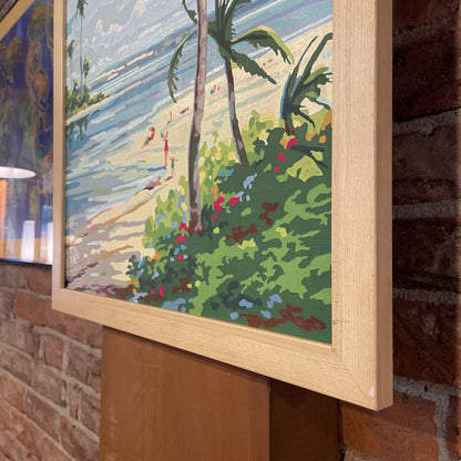 PBN Tropical Beach Scene