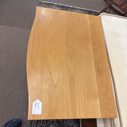 Natural Wood 2 Drawer Nightstand