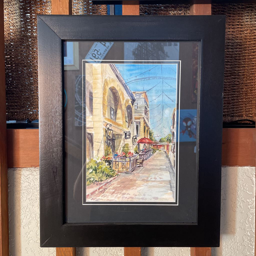 ORIGINAL MaryAnn Adams(local artist) "Winery Row"