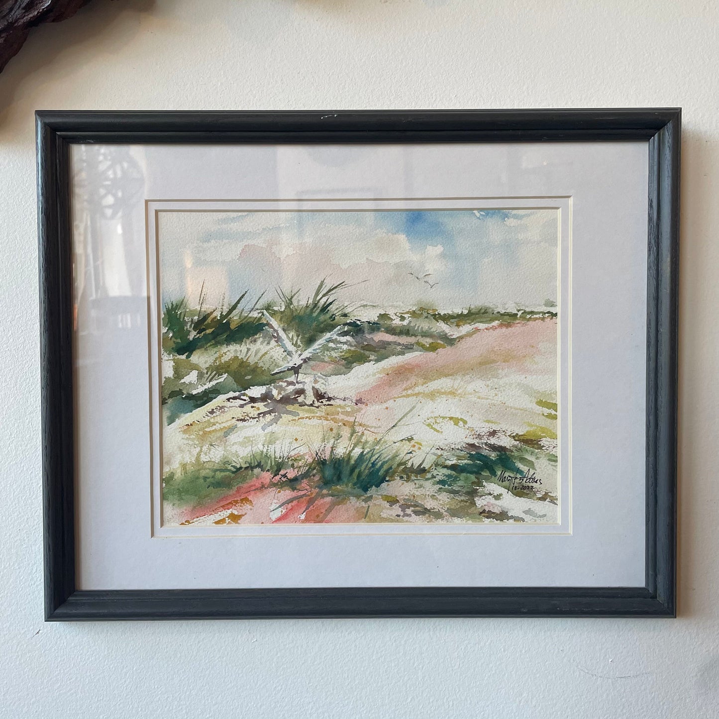 ORIGINAL MaryAnn Adams (local artist) "Dune Seagulls"