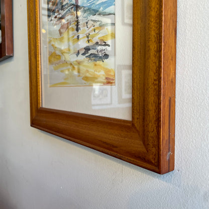 ORIGINAL MaryAnn Adams (local artist) "Lone Beach Walk"