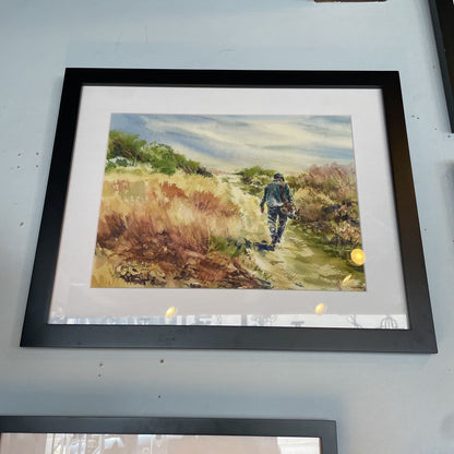 ORIGINAL MaryAnn Adams (local artist) "Camp Casey Walk"