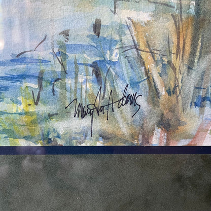 ORIGINAL MaryAnn Adams (local artist) "Watershed Crane"