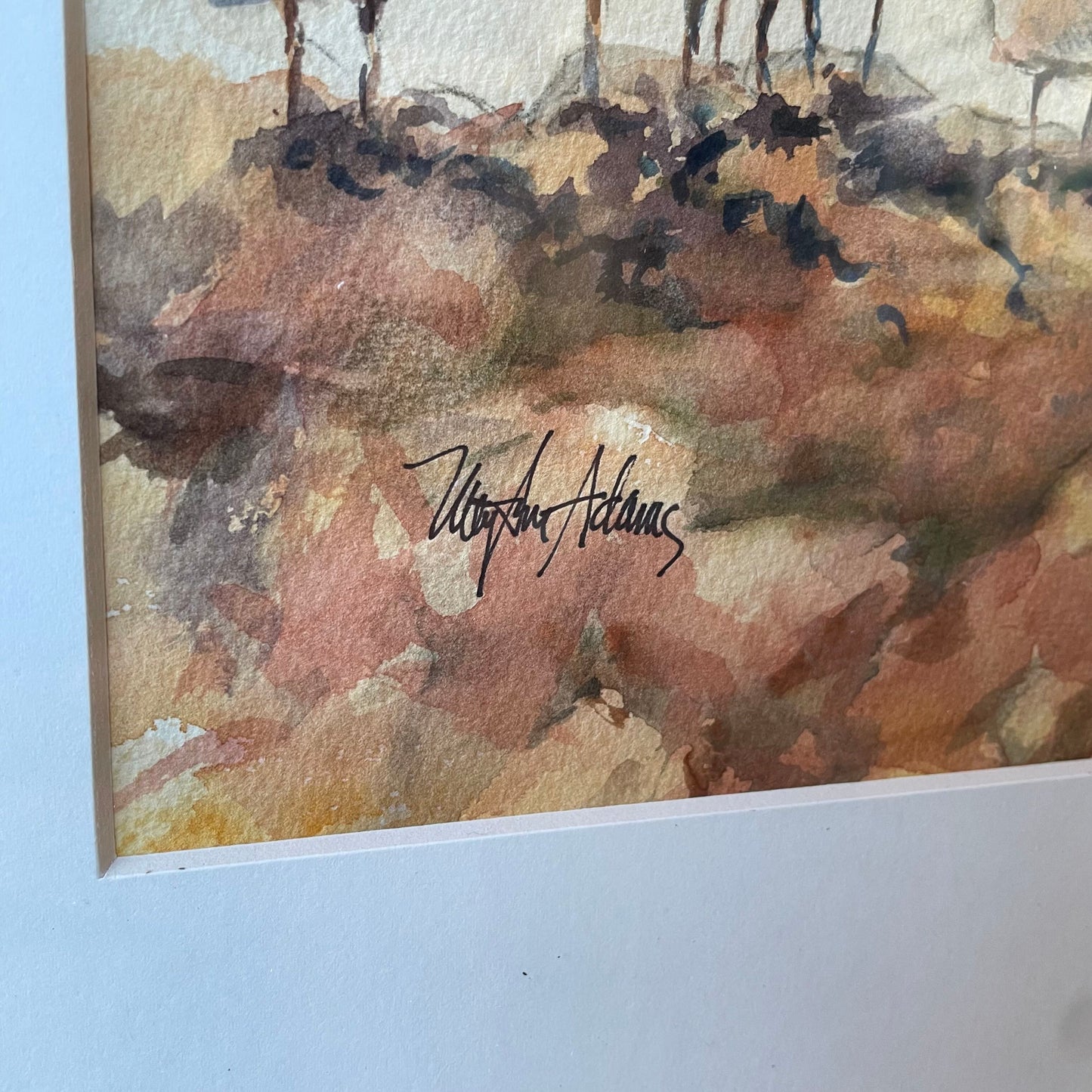 ORIGINAL MaryAnn Adams (local artist) "Seagulls Rock"