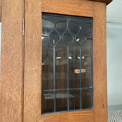 Antique Armoir w/Mirror Door and Bottom Drawer