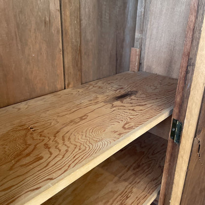 Antique Armoir w/Mirror Door and Bottom Drawer