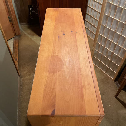 Short Wood Bookcase