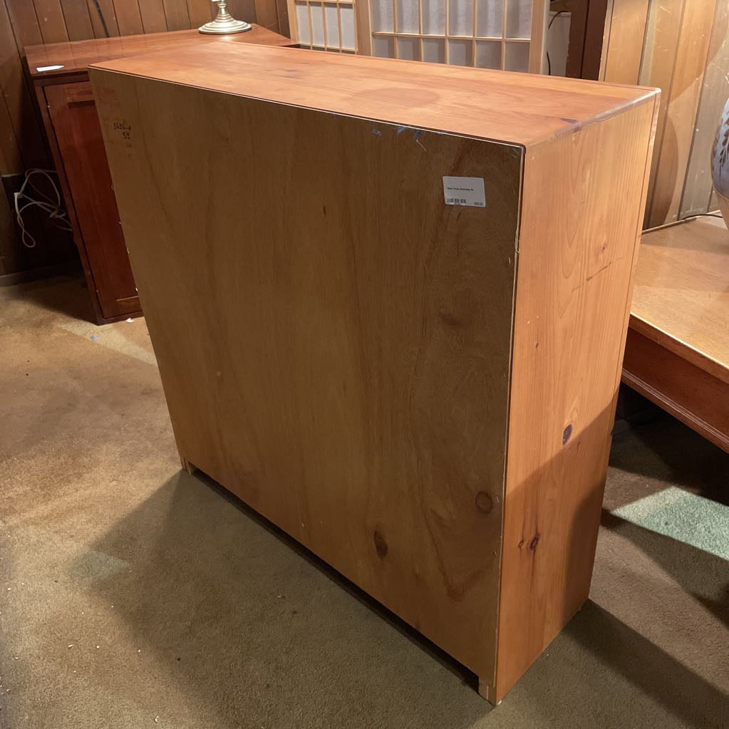 Short Wood Bookcase
