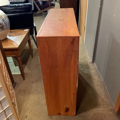 Short Wood Bookcase