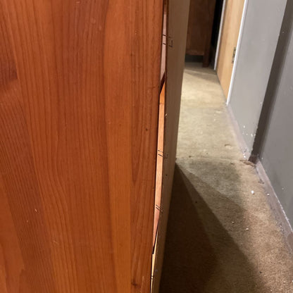 Short Wood Bookcase