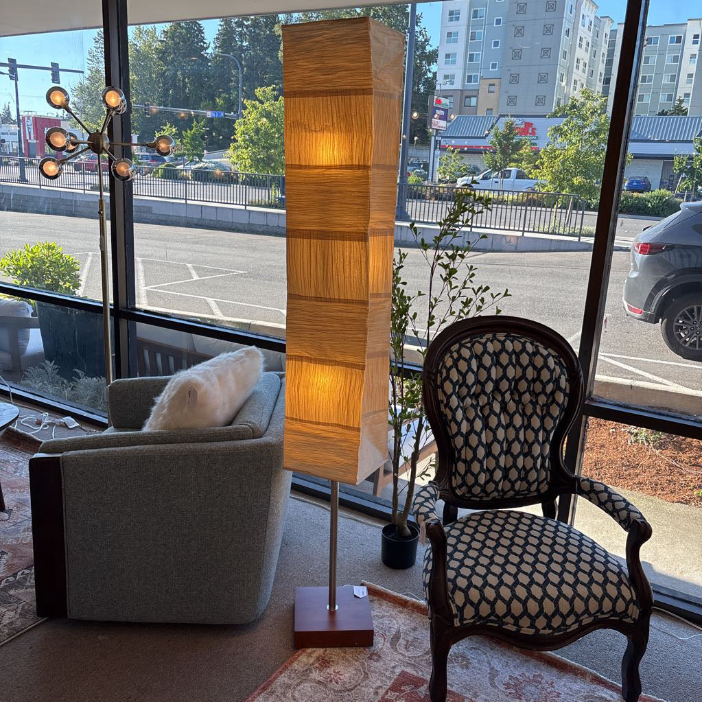 Crinkle Paper Floor Lamp