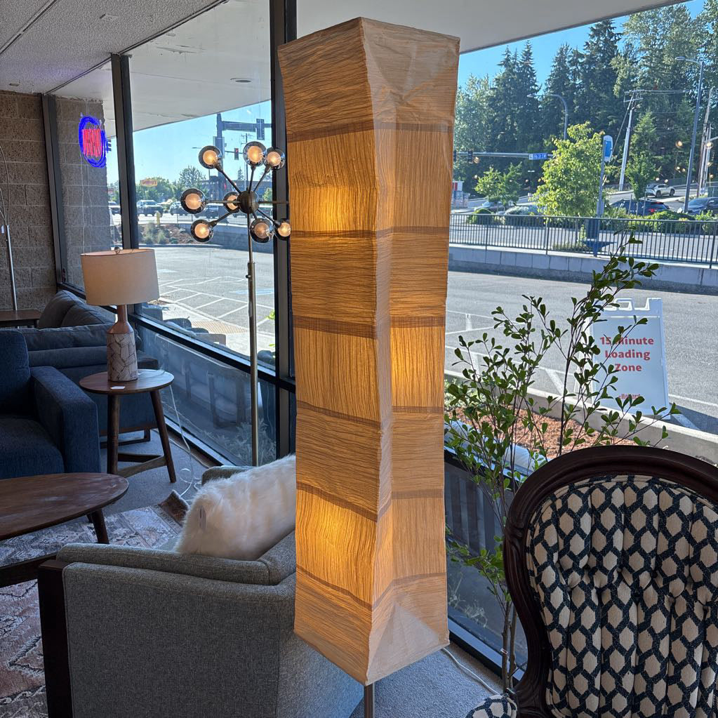 Crinkle Paper Floor Lamp