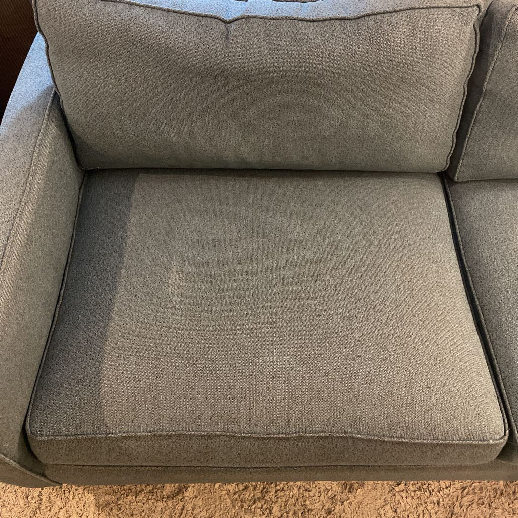 Room & Board Dark Blue Speckled Studio Sofa