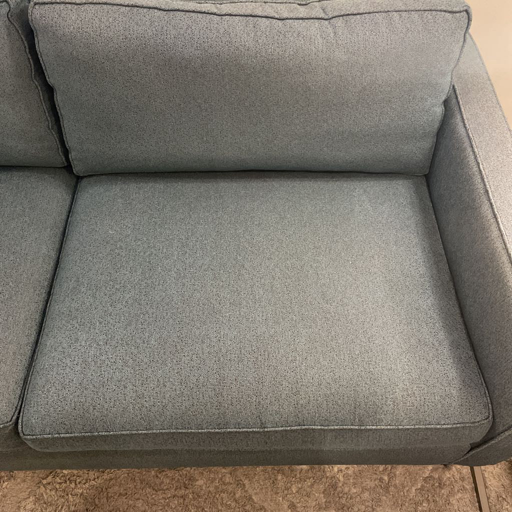 Room & Board Dark Blue Speckled Studio Sofa