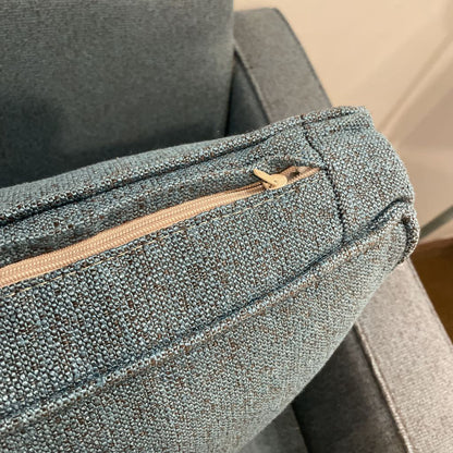 Room & Board Dark Blue Speckled Studio Sofa
