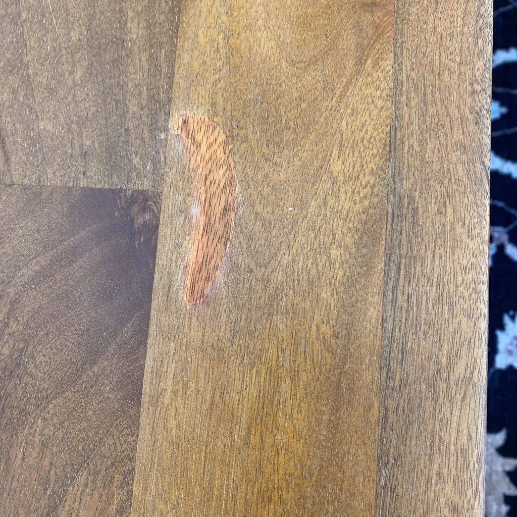 POTTERY BARN Mango Wood Extenable Dining Table (AS IS)