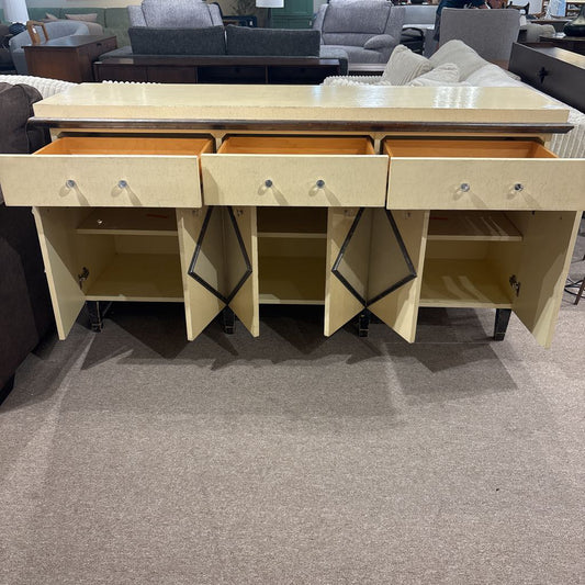 Custom Weathered Sideboard Signed by Peter Gutkin