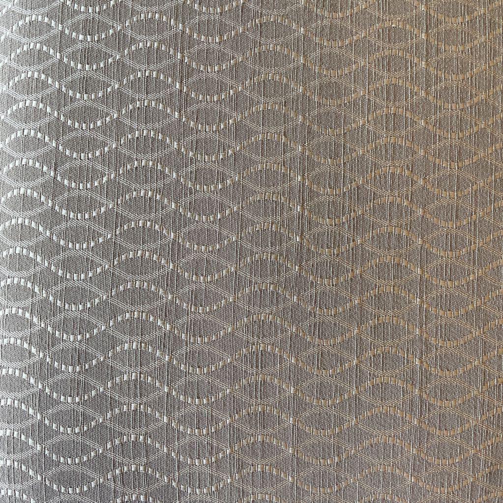 Fabric Top Wood Frame Padded Bench