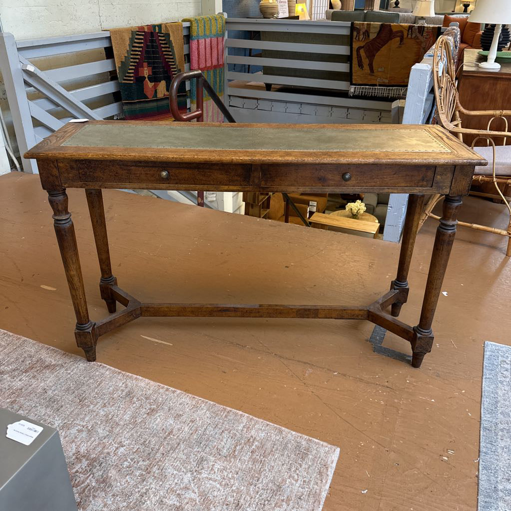 Modern Industrial Wood Console Table W/Drawers C CONSOLE TABLES