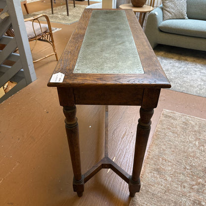 Modern Industrial Wood Console Table W/Drawers C CONSOLE TABLES