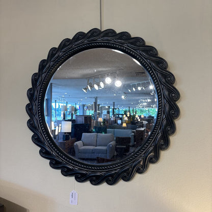 Ornate Round Mirror