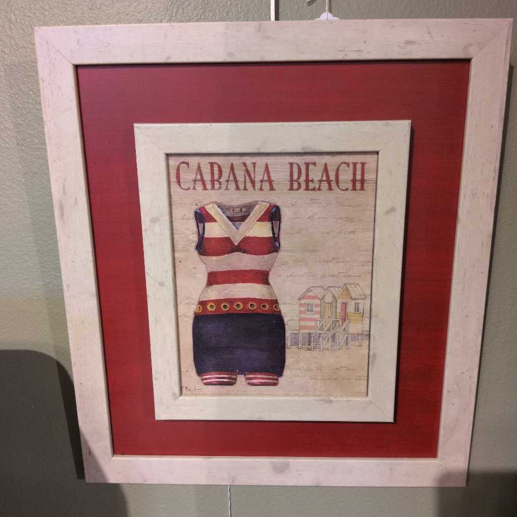 "Cabana Beach" Print