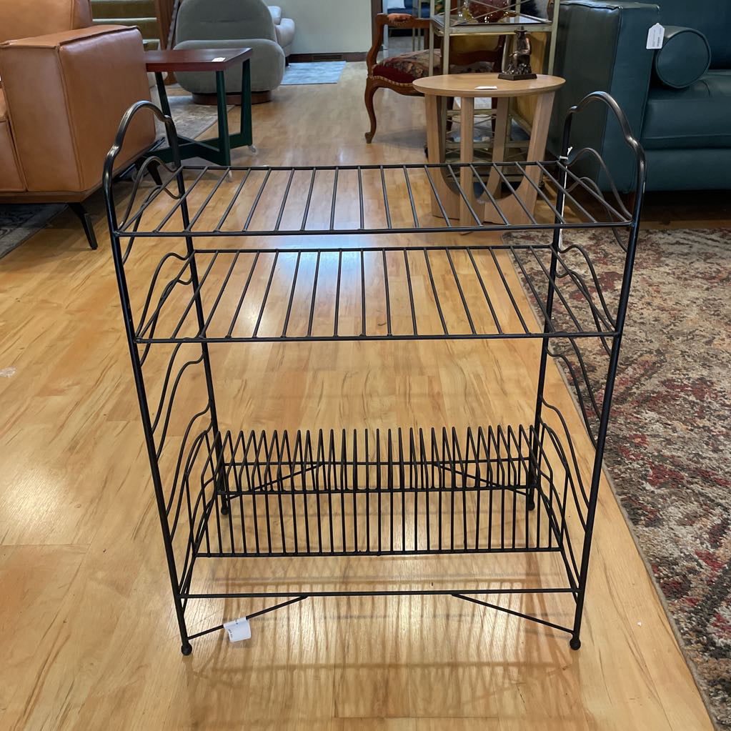 Metal Record Stand