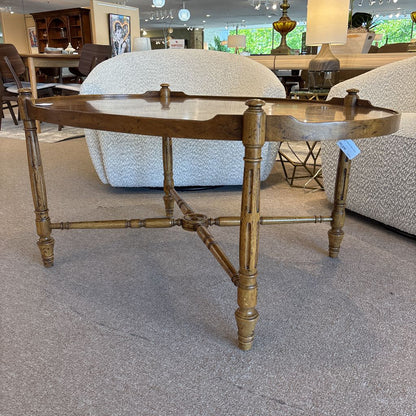 MC Heritage Burl Walnut Coffee Table
