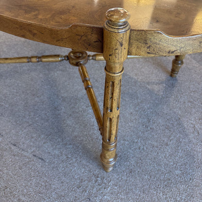 MC Heritage Burl Walnut Coffee Table