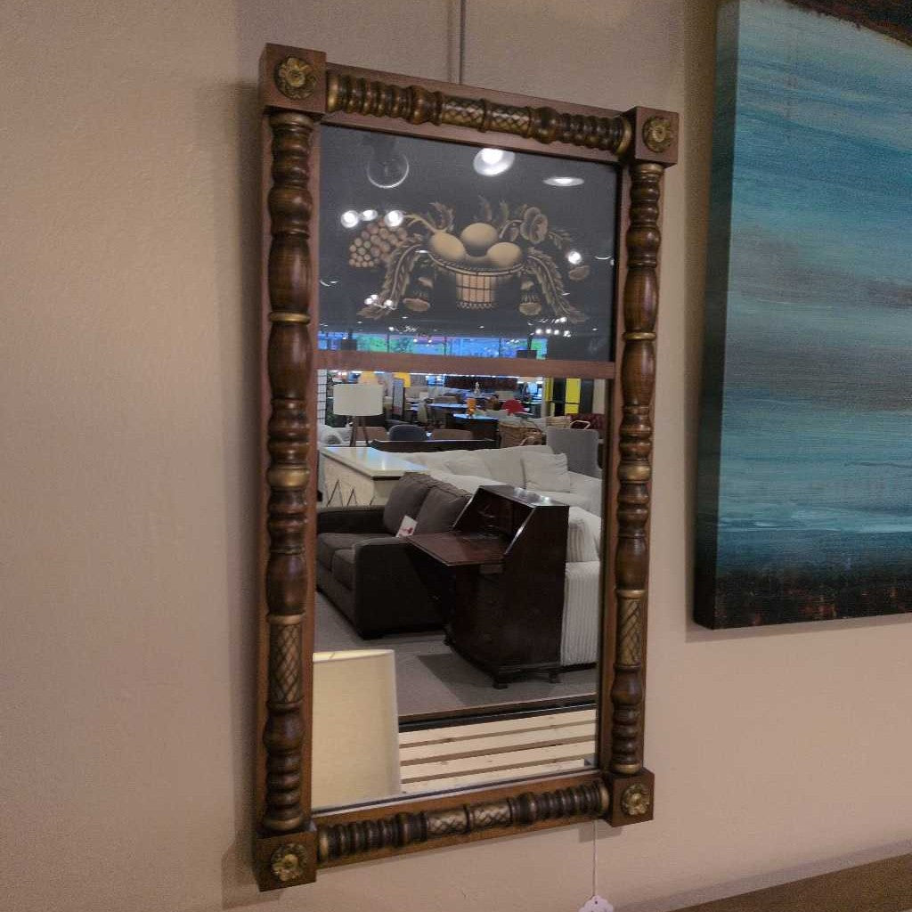 Hitchcock Stained Glass Mirror