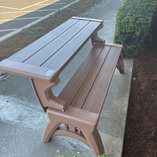 Folding Outdoor Bench/Table