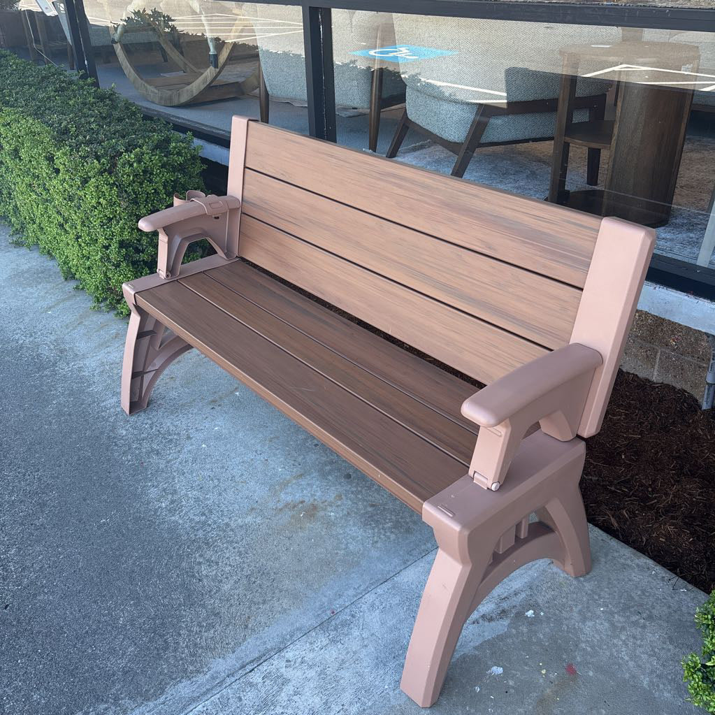 Folding Outdoor Bench/Table